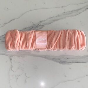 Clinique Pink Plush Hair Band